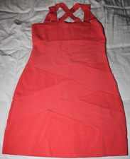 Reiss orange strappy dress -