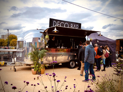 1958 airstream bar - bar, 22ft