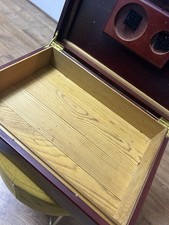 Cigar Humidor Box Wooden Used