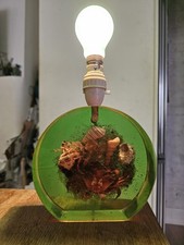 Vintage Retro Resin Under The Sea Lamp Base Beautiful Unique