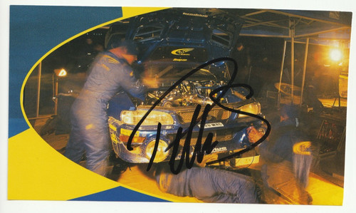 Petter solberg hand signed wrc - petter,