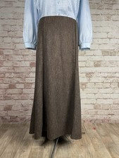Long brown herringbone - long,