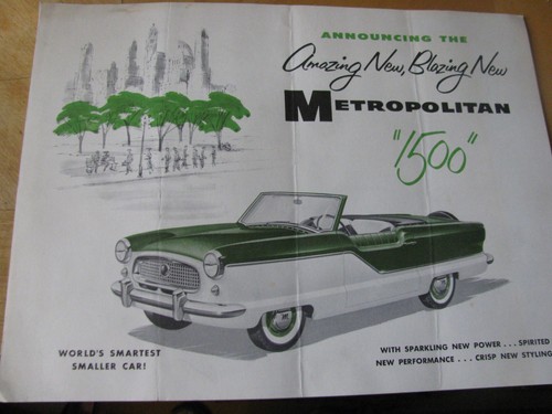 1956 nash metropolitan - , 1500