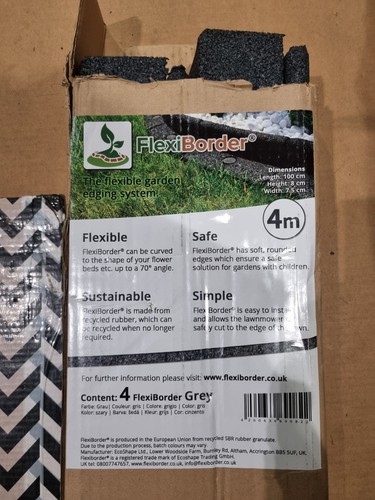 Flexiborder grey lawn - grey,