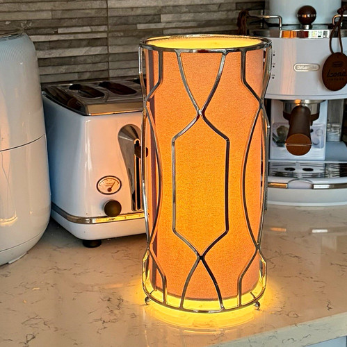 Chrome table lamp - chrome,