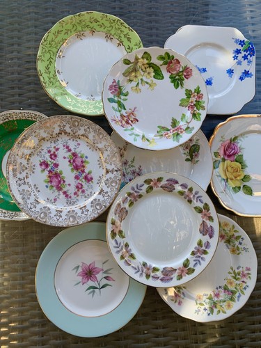 Set ten vintage - set, mismatched