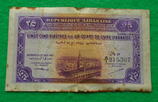 Lebanon 25 Piastres 1942