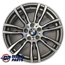 BMW F30 F31 Rear Silver Alloy Wheel Rim 19" ET:47 8,5J M Star Spoke 403 7845883