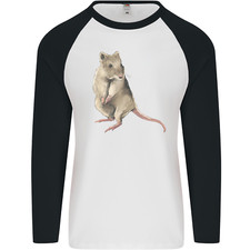 A Potoroo Mens L/S Baseball T-Shirt