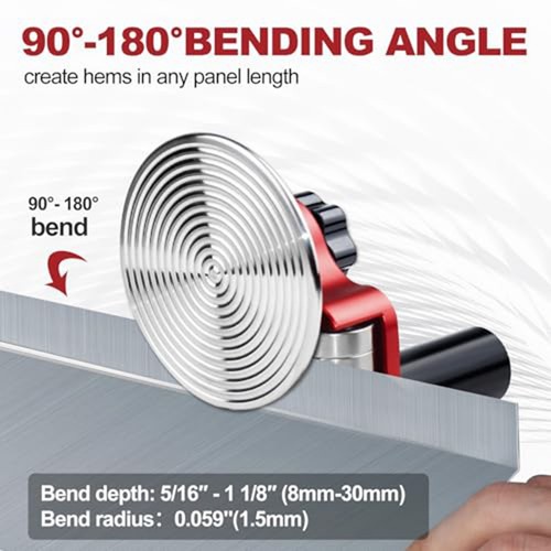 Hemming tool for - for, metal