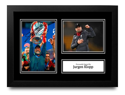 Jurgen klopp hand signed - signed, a4