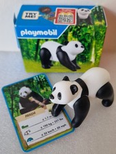 Playmobil McDonalds 2025 Happy Meal Panda + Card + Box 