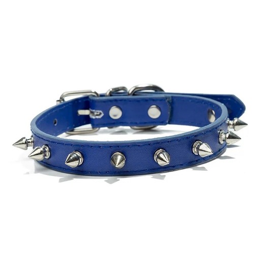Cool cat dog collar leather - dog,
