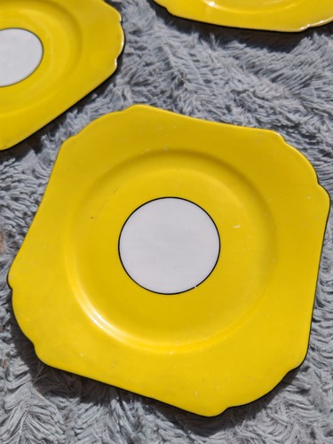Shelley vogue yellow trio side - shelley,