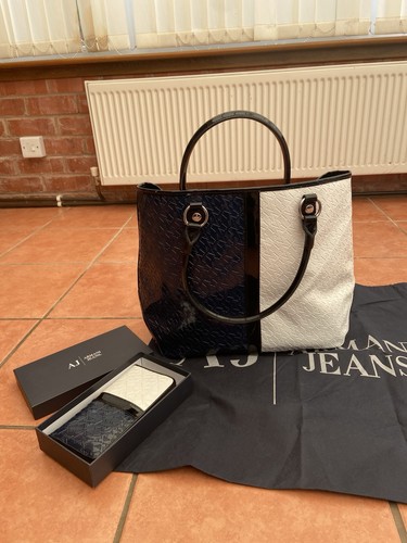 Armani large handbag and - large,