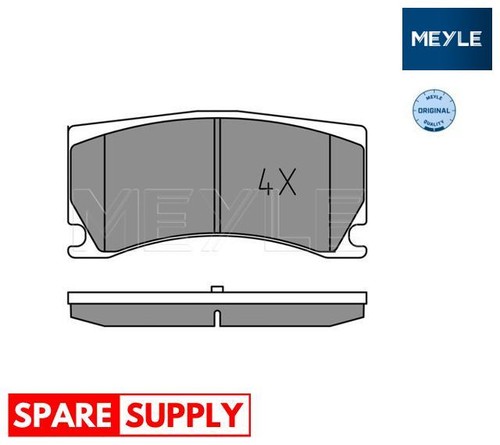 Brake pad set - disc, for