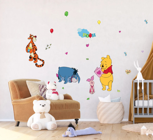Winnie the pooh wall stickers - winnie,