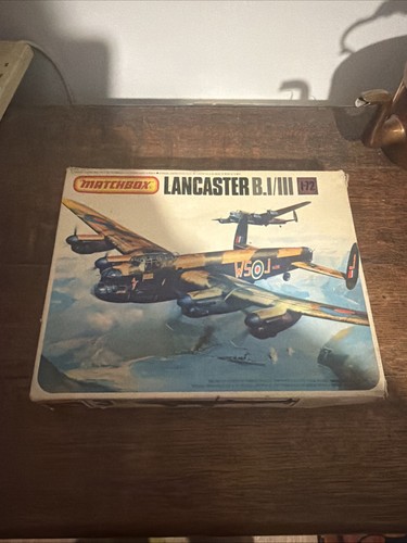 Vintage matchbox lancaster - vintage,