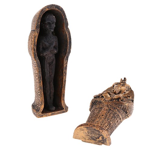 Egyptian mummy figurine statue - egyptian,