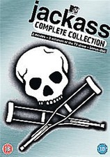 JACKASS 1-3 Complete Collection Volume 1 23 TV Series Sealed UK Region 2 DVD PAL