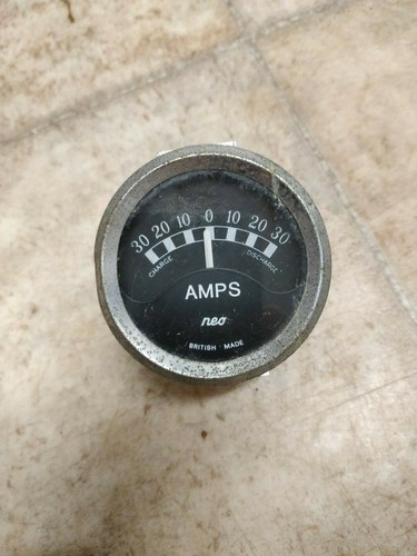 Vintage amps panel - vintage, meter