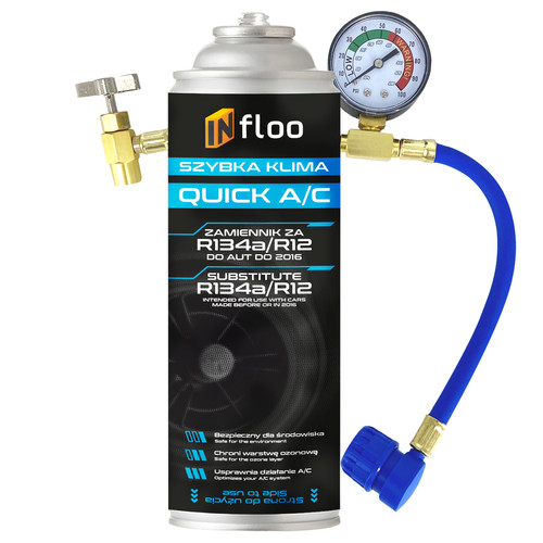R134a car aircon recharge kit - r134a,