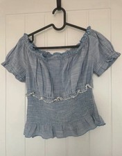 Ladies Zara Bardot Top Size
