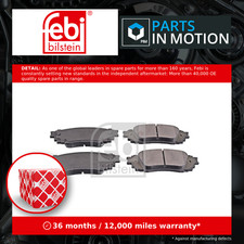 Brake Pads Set Rear 116417