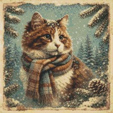 Cymric Kitten Cat Comfort in