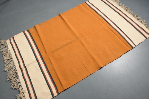 Vintage rug 6x5 ft accent - rug,, 3,6x5,8