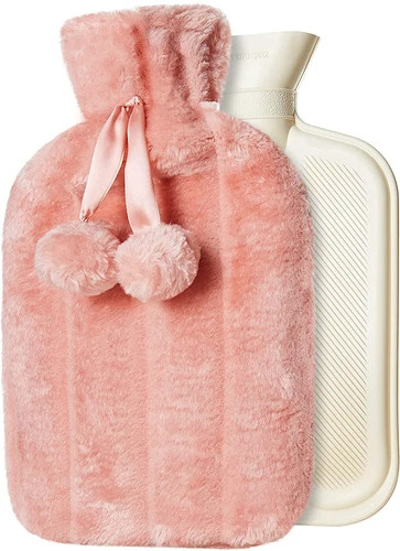 Hot water bottle - hot, cover