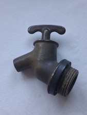 Vintage brass oil drum barrel tap