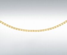 9ct Gold Box Chain 16" 18" 20"