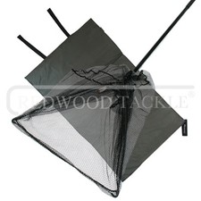 BLACK Carp/Barbel Landing 42" Net Head & 6ft Tele Carp Handle & Unhooking Mat