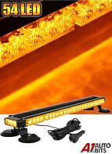 29" LED Roof Recovery Light Bar Amber Warning Flashing Magnetic Beacon 12v 24v
