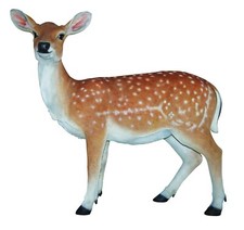 Fallow Deer Real Life Resin