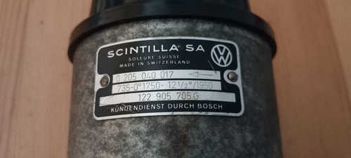 Bosch scintilla magneto - vw, sa