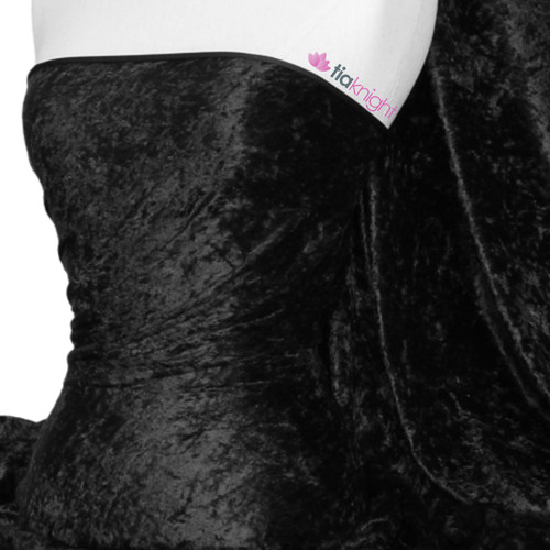 Crushed velvet craft - velvet, dress