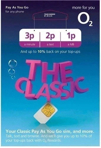 Official classic pay - o2,