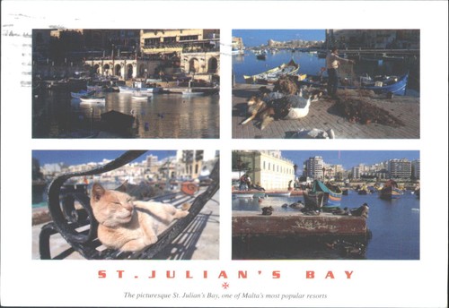 Vintage julian bay - st., malta