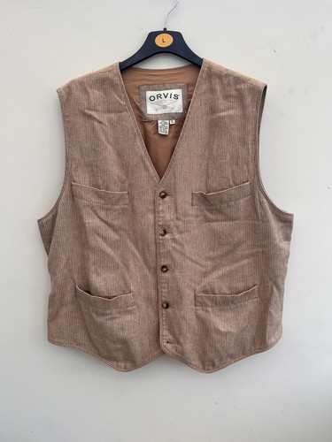 Orvis vintage mens vest - orvis, xl