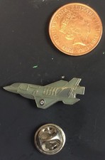 RAF. F35 LIGHTNING II fighter Jet Enamel Pin Badge. Excellent Condition 