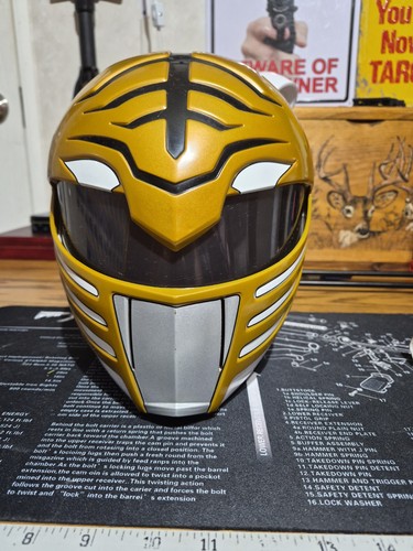 White power ranger helmet - power,