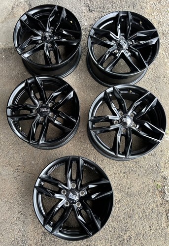 Matt black alloys vauxhall - black,