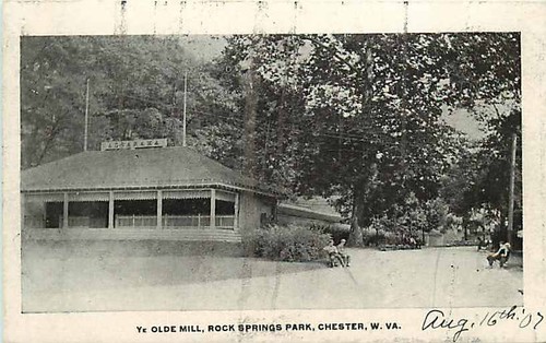 Postcard olde mill - ye,