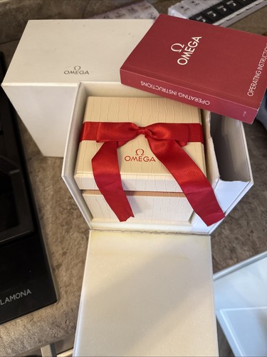Omega premium watch box with - premium,