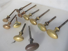 Victorian Brass Door Knobs