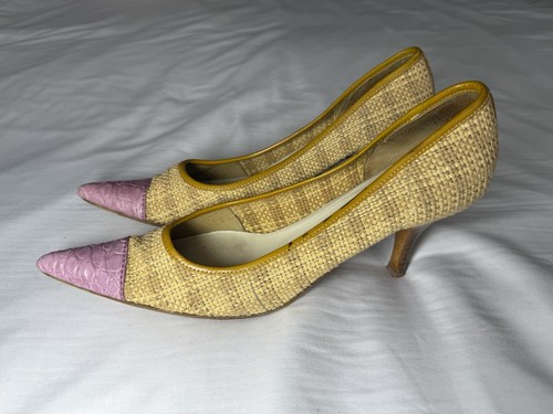 Vintage prada raffia cap - cap, toe