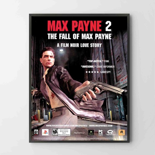 Poster max payne the fall - payne,
