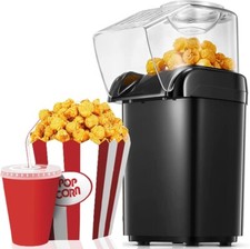 Fat Free Hot Air 1200W Electric Popcorn Maker Popper Machine Healthy Pop Corn